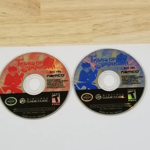 Tales of Symphonia Gamecube game disc only Tested Works