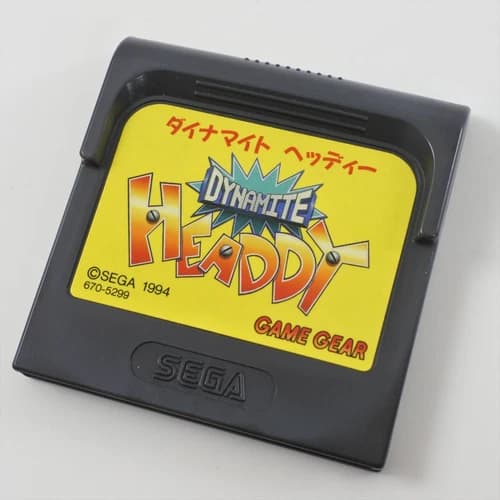 Game Gear DYNAMITE HEADDY Cartridge Only Sega 1096 gg