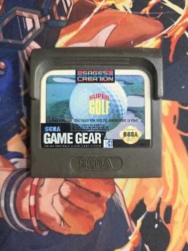Sega Game Gear Super Golf Game