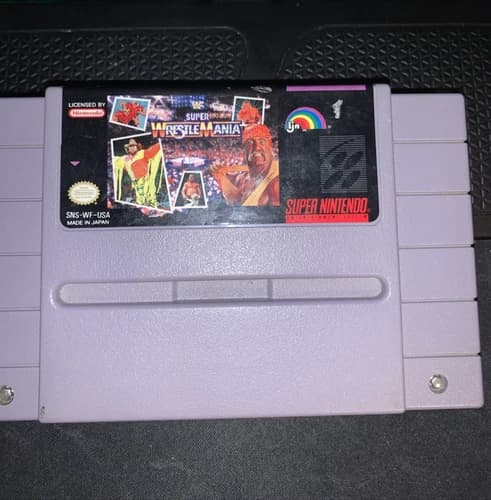 Super Wrestlemania WWF (Super Nintendo, 1992) SNES Cart Only! Authentic Original