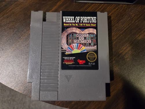 Wheel of Fortune (Nintendo Entertainment System, 1988) NES Game Cart Only