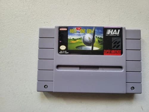 Hal's Hole in One Golf (Super Nintendo Entertainment System, 1991) Game Only