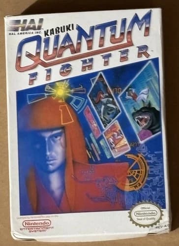 Nintendo NES Kabuki Quantum Fighter Complete CIB