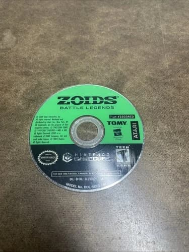 Zoids Battle Legends-Gamecube-DISC ONLY-TESTED & WORKING