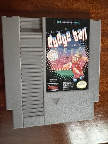 Super Dodge Ball NES Nintendo Entertainment System (1989) Tested & Working