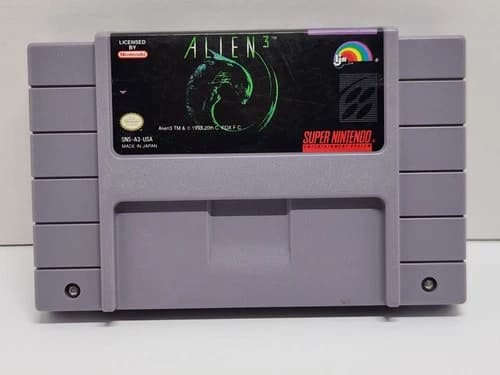 Alien 3 Super Nintendo SNES Cart Only Authentic Cleaned Tested