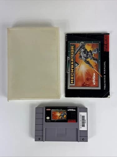 MechWarrior (Super Nintendo Entertainment System, 1992) SNES Authentic