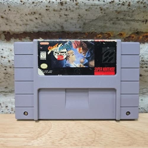 Street Fighter Alpha 2 - Super Nintendo SNES - Tested Authentic