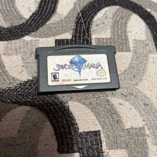 Sword of Mana Nintendo Game Boy Advance Cartridge Authentic Tested Working