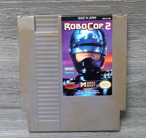 RoboCop 2 Nintendo Nes Game Only