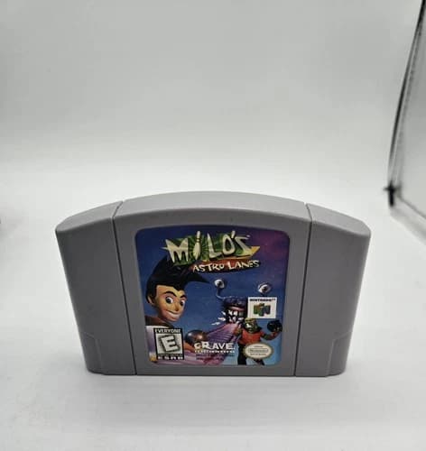 Milo's Astro Lanes (Nintendo 64, N64, 1998)