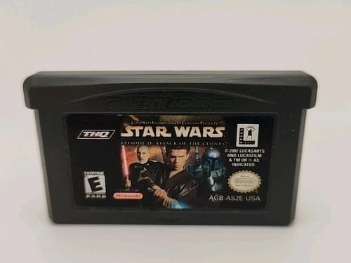 Star Wars Episode II Attack of the Clones (Nintendo GBA Game Boy Advance)