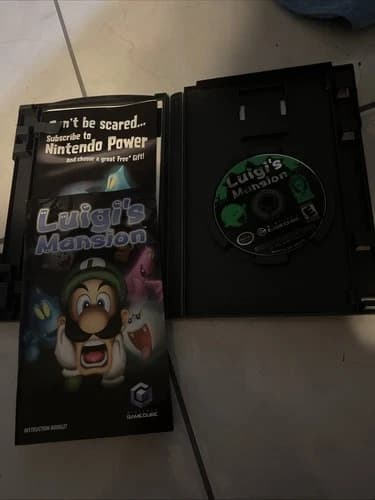 Luigi's Mansion (Nintendo GameCube) [CIB] w/ Inserts! Tested Working