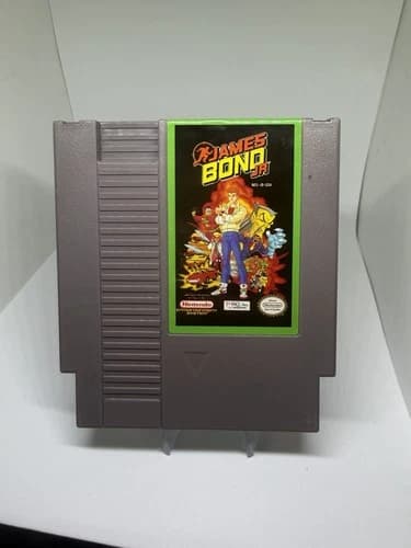 James Bond Jr NES Nintendo Authentic Tested THQ Cartridge Only