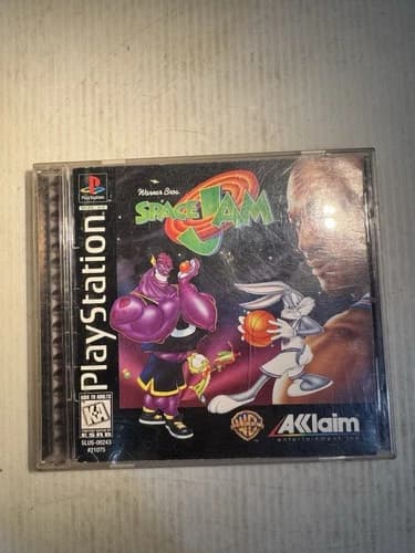 Space Jam (Sony PlayStation 1 PS1, 1997) COMPLETE CIB Tested