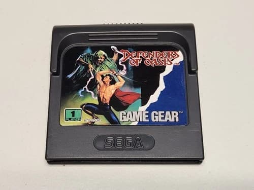 Defenders of Oasis Sega Game Gear Game Cartridge Authentic