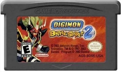 Digimon Battle Spirit 2 (Game Boy Advance, 2003) [Cartridge Only] Tested Working