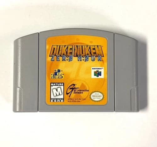 Duke Nukem Zero Hour (Nintendo 64 N64, 1999) *Cartridge Only*