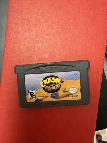 Crash Nitro Kart Nintendo Game Boy Advance SP Gameboy Cartridge Only TESTED!