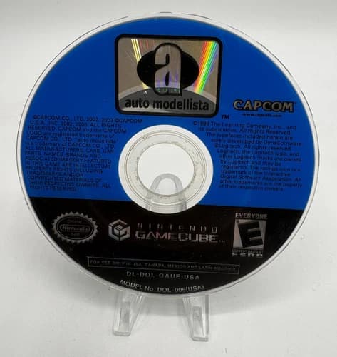 Auto Modellista (Nintendo GameCube) Disc Only Tested