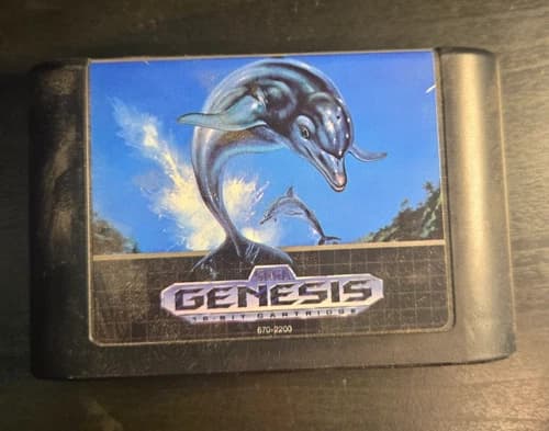 Ecco the Dolphin (Sega Genesis, 1992) - CART ONLY