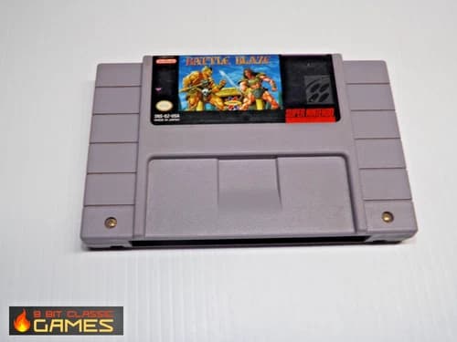 AUTHENTIC! Battle Blaze WORN GAME ONLY - SUPER NINTENDO SNES - 526a