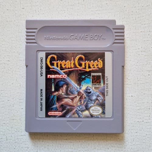 Great Greed | Game Boy GB🕹 Mint Condition! ✅️ USA