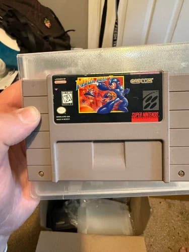 Mega Man 7 (Super Nintendo, 1995) Authentic - Cart Only - Tested & Working Rare