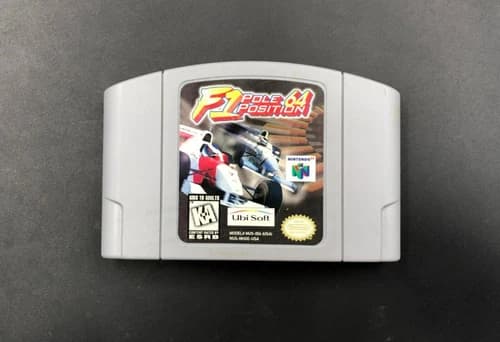 F1 Pole Position 64 (Nintendo 64, N64) Cartridge Only