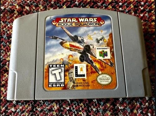 Star Wars Rogue Squadron Nintendo 64 N64 Authentic Tested Working