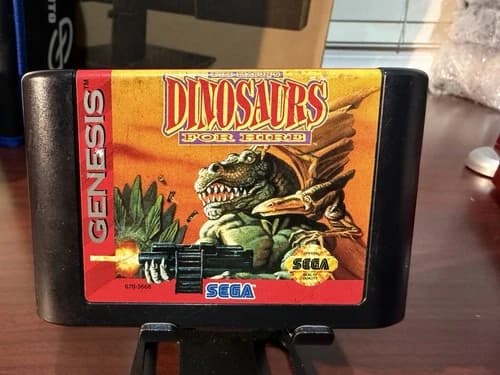 Dinosaurs for Hire (Sega Genesis, 1993) Cartridge Only, Tested Authentic