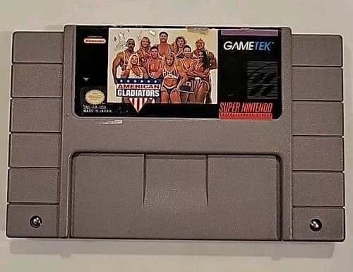 American Gladiators (Super Nintendo Entertainment System, 1993) Tested Nitro