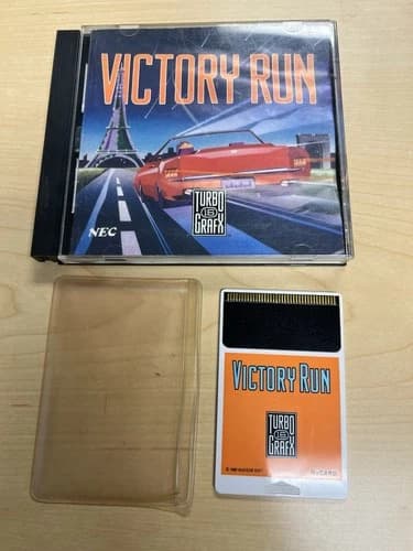 VICTORY RUN - NEC TurboGrafx 16 Turbo Grafx - Complete in Case