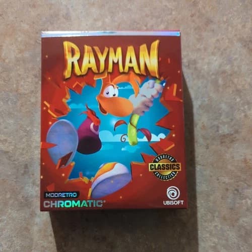 Rayman ModRetro GBC (Nintendo GameBoy Color), Complete CIB, Free Shipping