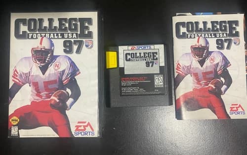 College Football USA 97: The Road to New Orleans - Sega Genesis - EA Sports - Go