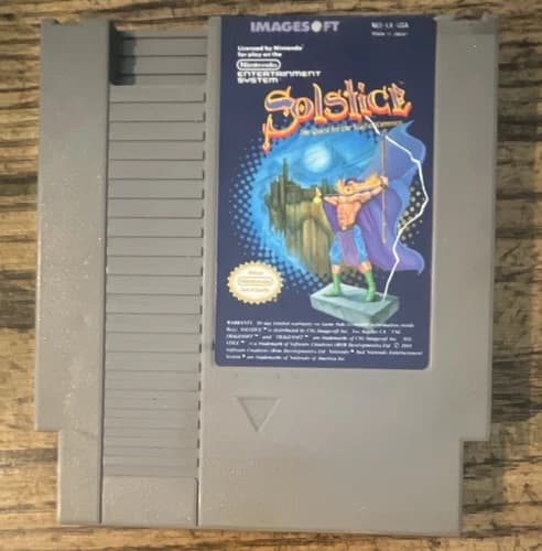 IMAGESOFT Solstice: The Quest for the Staff of Demnos for Nintendo NES