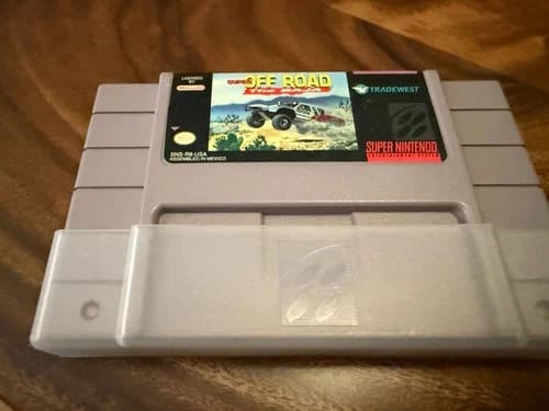 Tradewest Super Off Road: The Baja Super Nintendo SNES NTSC-U/C Game Cartridge