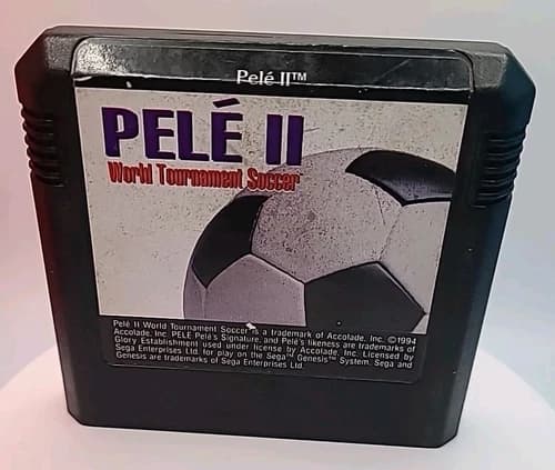 Pele II World Tournament Soccer (Sega Genesis, 1993) Cartridge Only