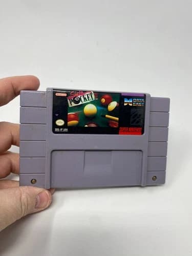 Side Pocket (Nintendo SNES, 1993) Game Only | Tested | Authentic