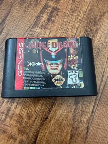 Sega Genesis Judge Dredd Game