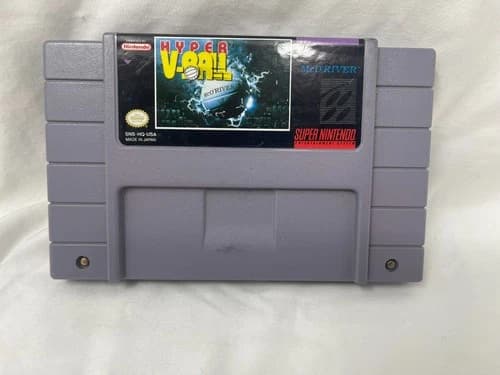 Hyper V-Ball (Super Nintendo, 1992) SNES Cartridge Only, Tested And Working