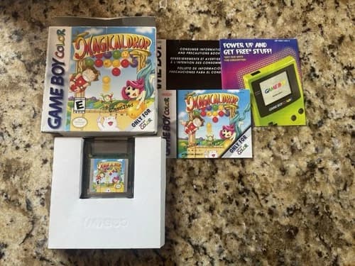 Magical Drop (Nintendo Game Boy Color, 2000) CIB