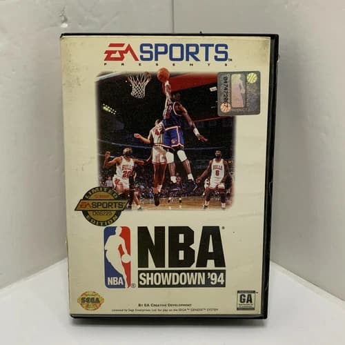 NBA Showdown '94 (Sega Genesis, 1994) - EA Sports --RETRO--
