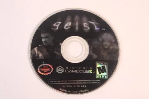 Geist (Nintendo GameCube, 2005) Authentic, game only, tested/works