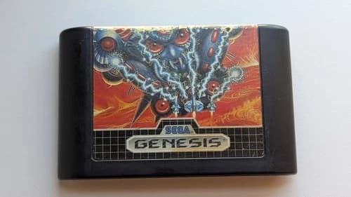 Truxton (Sega Genesis, 1989) Loose Tested Working!