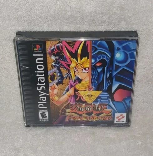 Yu-Gi-Oh Forbidden Memories (Sony PlayStation 1, 2002) PS1 CIB Tested!