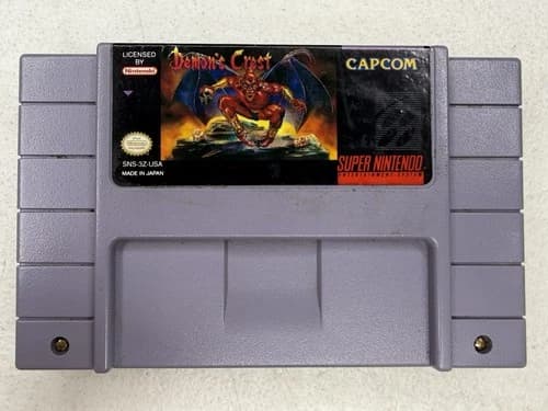 Demon’s Crest 🔥 SNES (Super Nintendo Entertainment System) Loose Cartridge Only