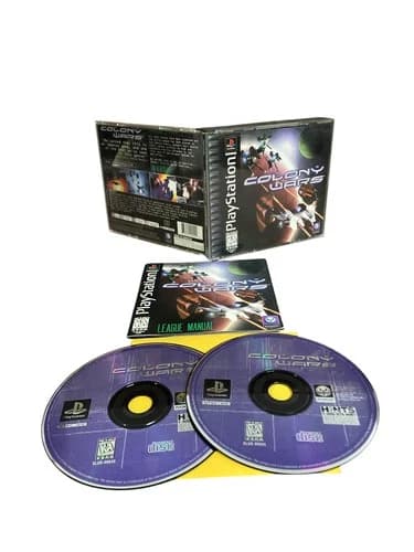 Sony PlayStation 1 PS1 CIB COMPLETE TESTED Colony Wars 1997