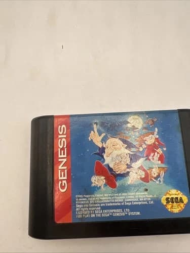 Wiz 'n' Liz (Sega Genesis, 1993) Authentic Cartridge Only