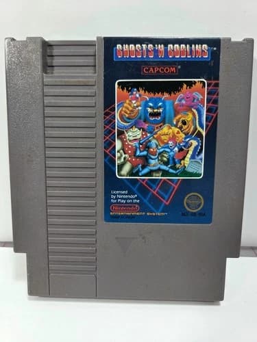 Ghosts'n Goblins for NES WORKING